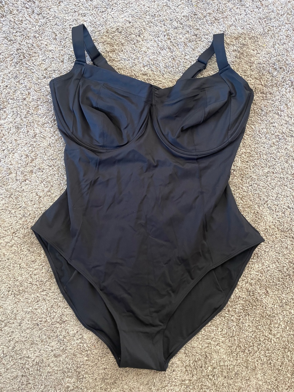 TA3 Lifty Black H/I Cup 4X Long NWOT Swimsuit One Piece